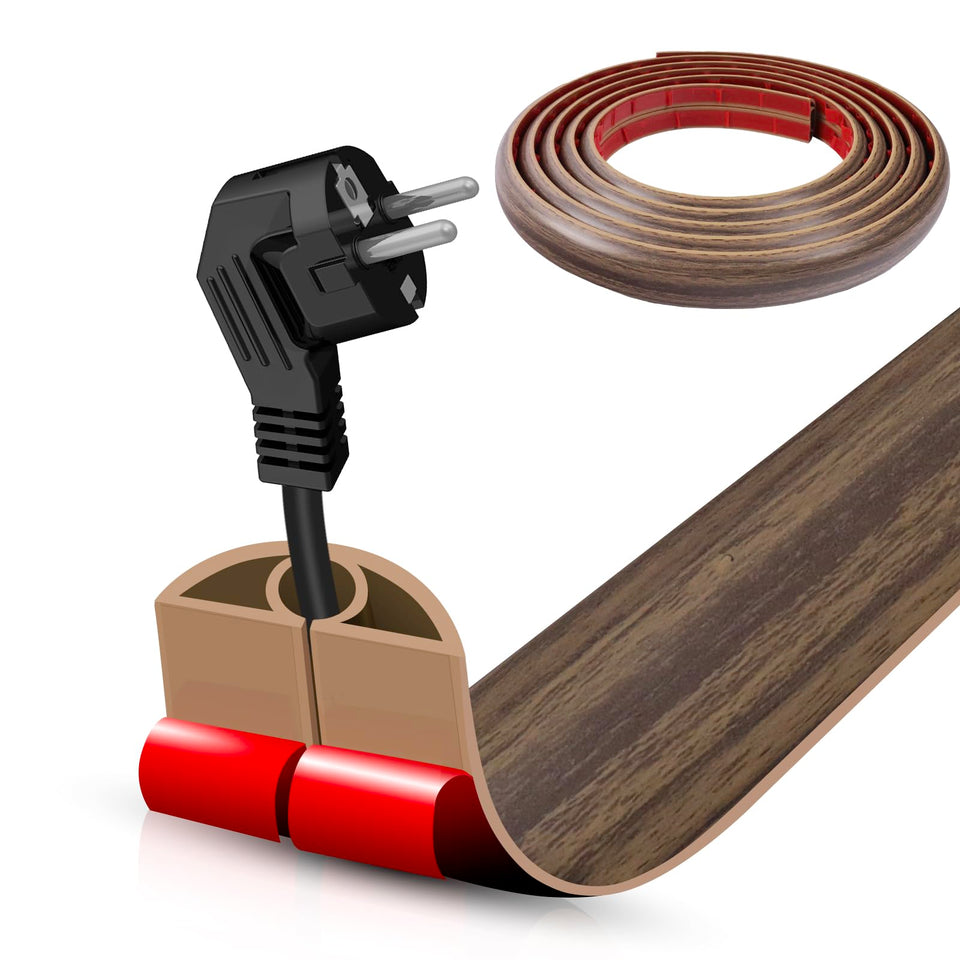 DBHXXMB-HH floor cord cover with self-adhesive hides wires neatly