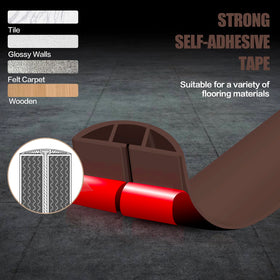 DBHXXMB-HH adhesive application close-up on floor surface