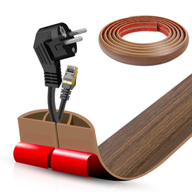 DBHXXMB-HH front packaging showing misty brown wood finish and easy install benefit