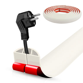 DBHXXMB-HH front packaging showing beige 10ft cable cover benefit tidy appearance