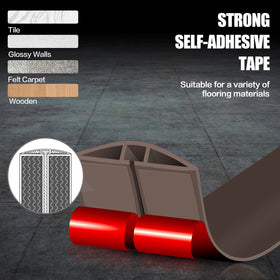 DBHXXMB-HH installed across office floor protecting cables and reducing trip risk