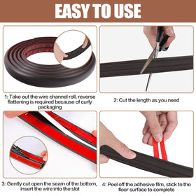 DBHXXMB-HH durable PVC protects wires against wear and tear.