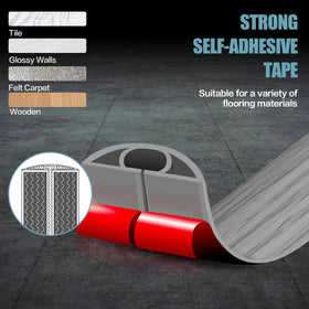 DBHXXMB-HH floor protector blends with decor while guarding wires