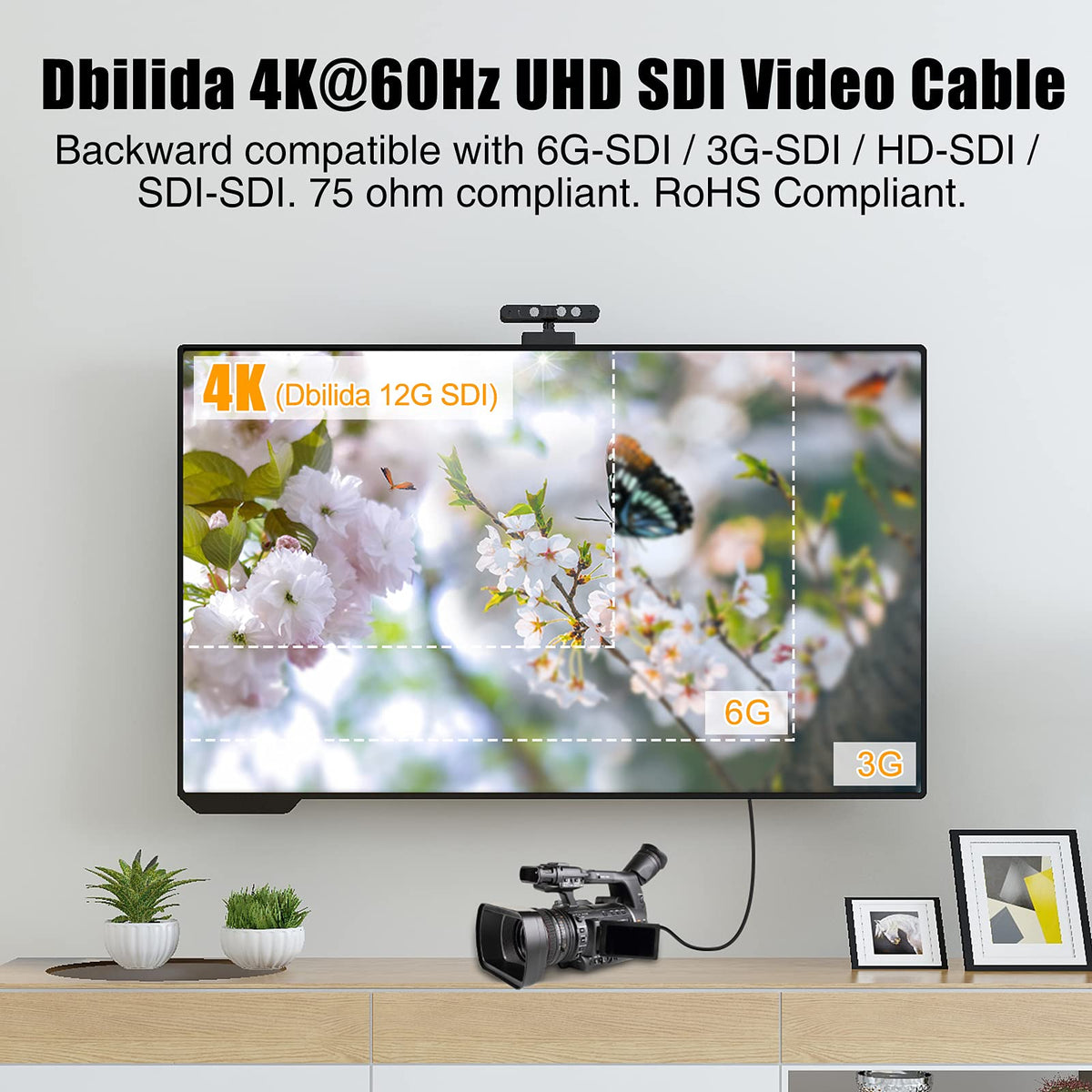 Dbilida 16 AWG silver-plated copper conductor improves signal stability