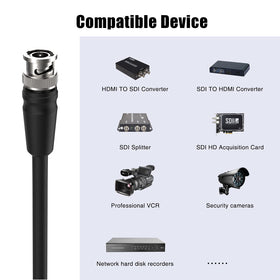 Dbilida compatible with Blackmagic, AJA, and surveillance systems for versatile use.