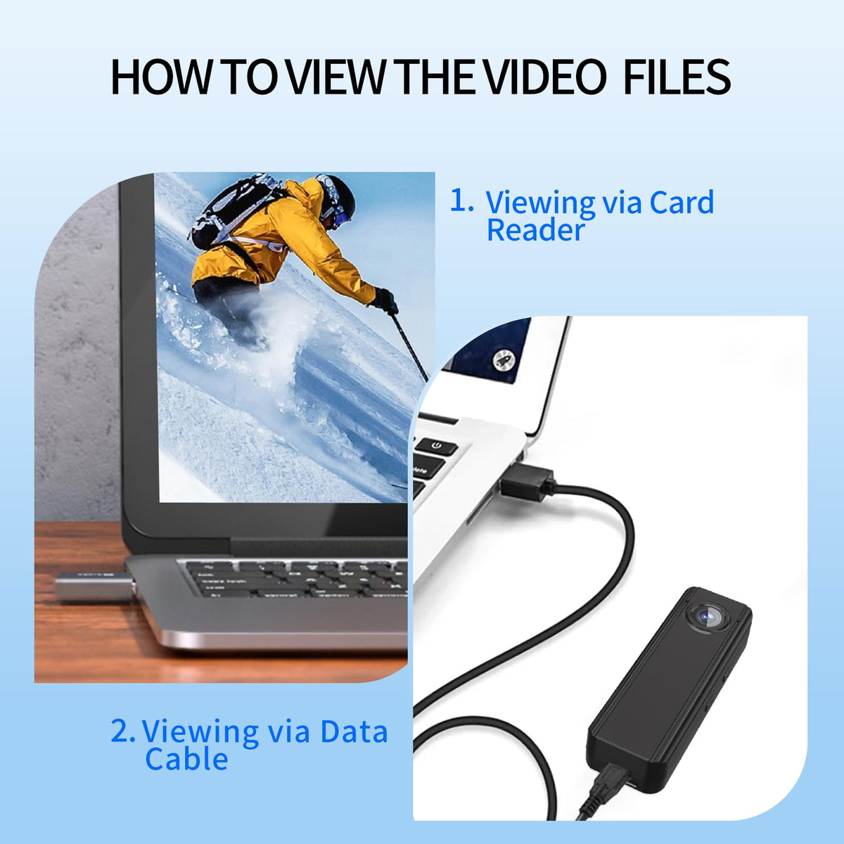 DBJIBF A100 64GB storage supports looping recording.