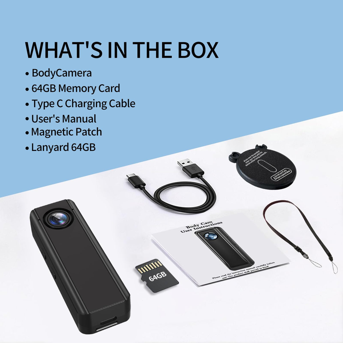 DBJIBF A100 action-ready setup for travel and sports.