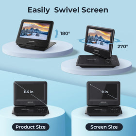 DBPOWER dual speaker grille emphasizing louder clearer audio for in-car listening