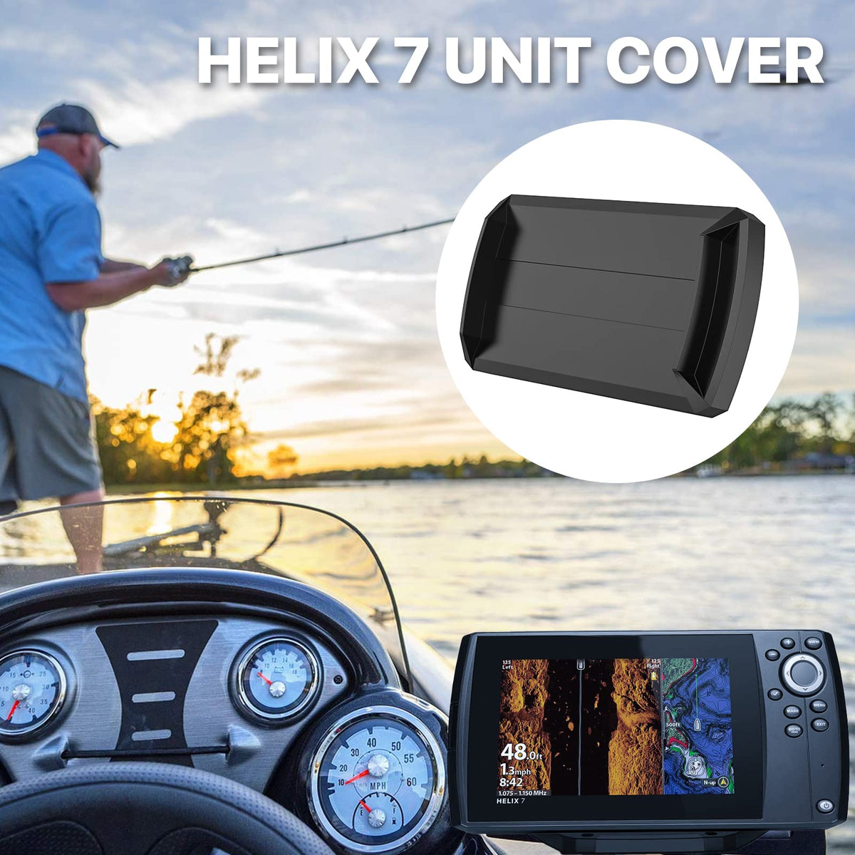 Dbround Helix5 Cover with included strap offering extra security at high speeds
