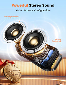 dbsono rear ports and control buttons for easy setup and connectivity