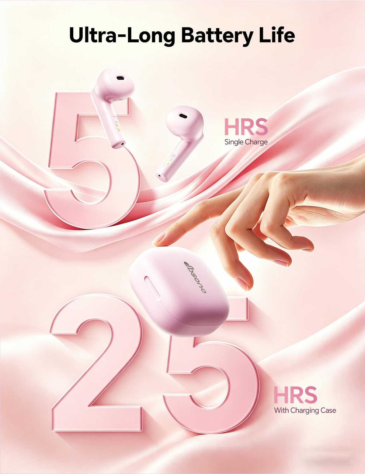 dbsono Bluetooth 5.3 instant pairing ensures quick connection the moment you open lid.