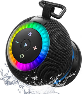 dbsono Bluetooth shower speaker with 360° surround sound for immersive listening