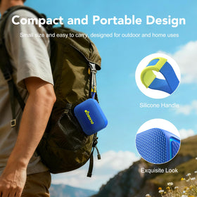 dbsono compact design fits in backpacks for easy carry
