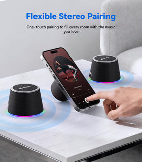dbsono compact dorm desk companion on a desk