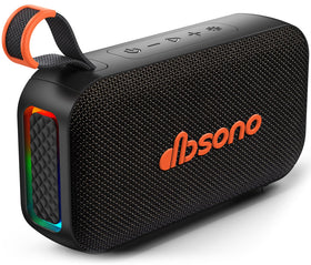 dbsono front view showing speaker grille and powerful stereo presence