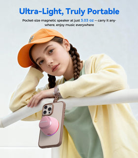 dbsono rose pink IPX5 waterproof design withstands splashes during outdoor use