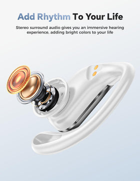 dbsono T804 earbuds with touchscreen control for music and call management.