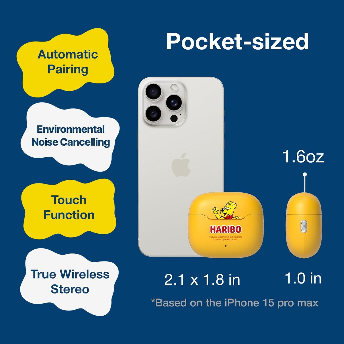 DCHK Haribo USB-C charging port image showing fast-charge convenience and reliability