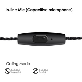 DCMEKA A09 detachable MMCX cable enables easy swaps and upgrades.