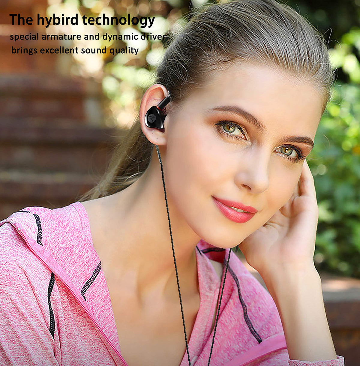 DCMEKA A09 three sizes of ear tips ensure a comfortable fit.