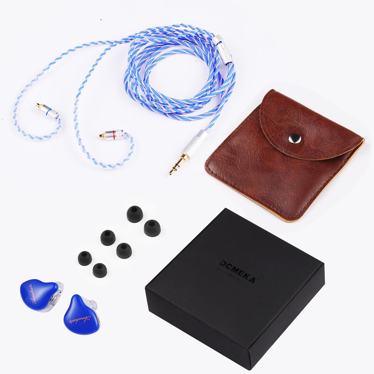 DCMEKA earbuds in gaming setup showing precise positional audio benefit