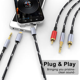 DCNETWORK nylon braid cable demonstrating tangle‑free durability