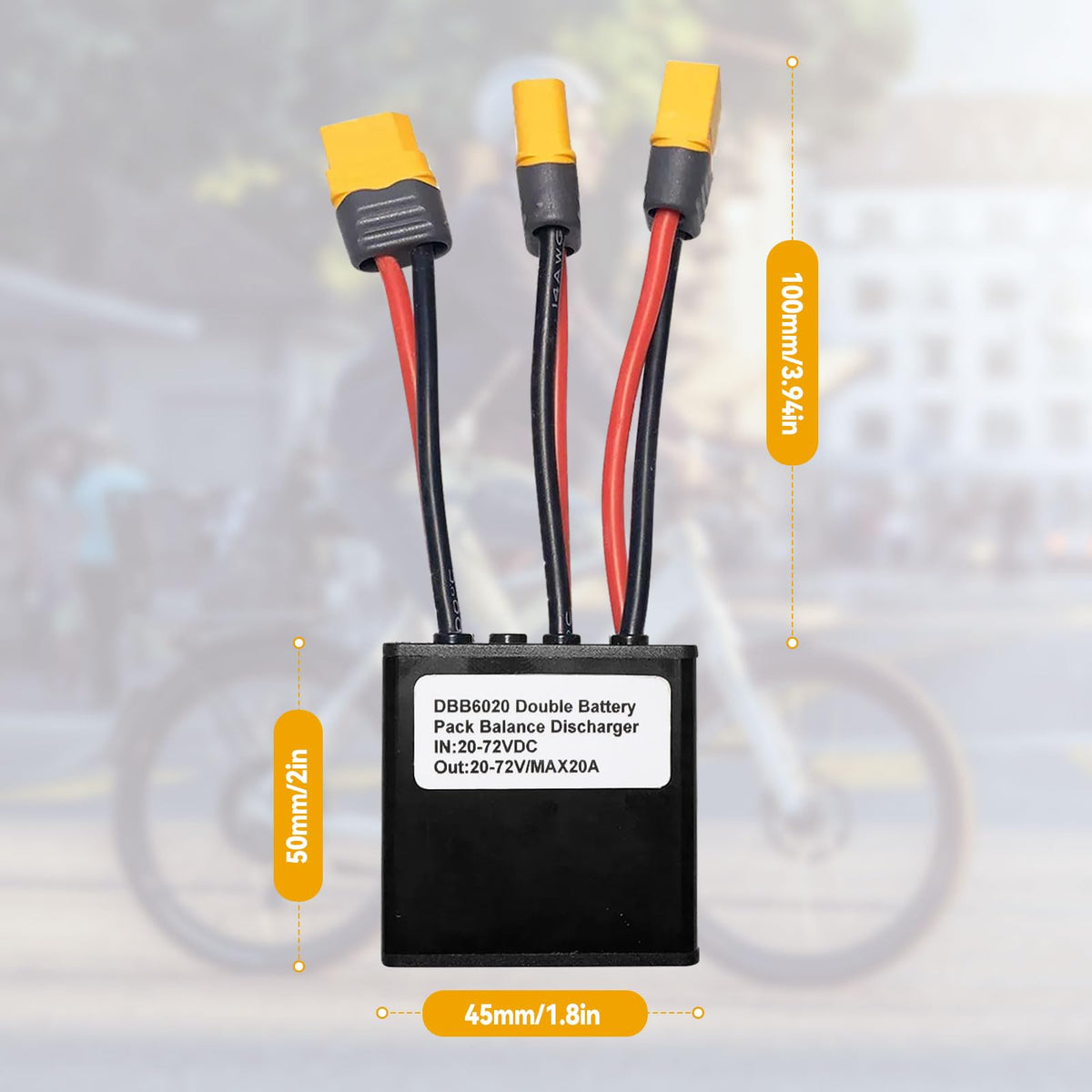 dcvbny aluminum alloy housing durable and lightweight for e bike mounting