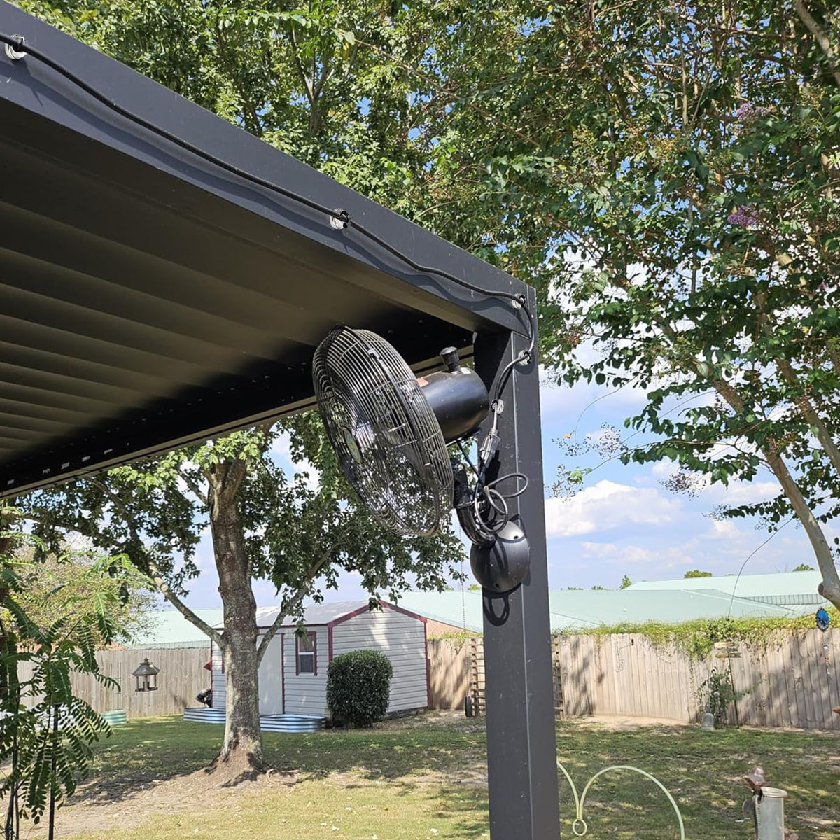 DCVBNY cable management solution for shelves and lighting fixtures.