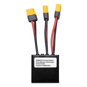 dcvbny double battery discharge xt60 input port enabling parallel power for ebikes