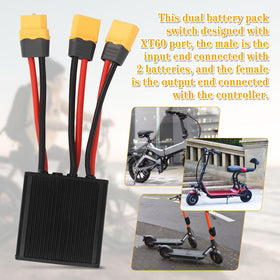 dcvbny easy install with xt60 connectors and clear polarity guidance
