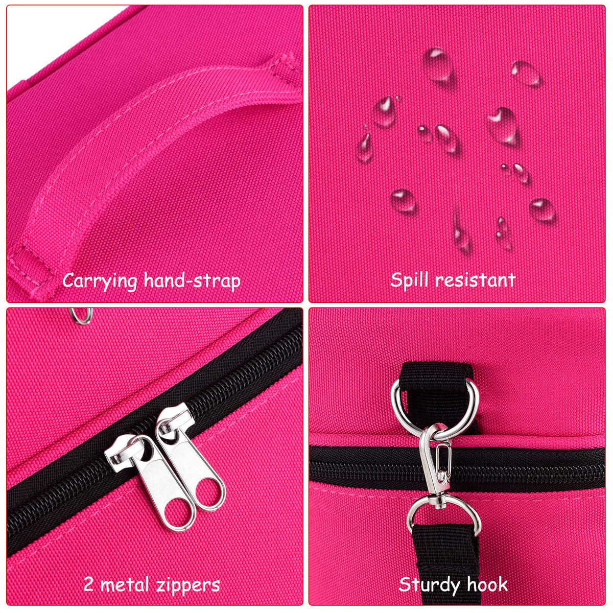 DDgro Tonies storage bag large rosy shoulder strap and top handle
