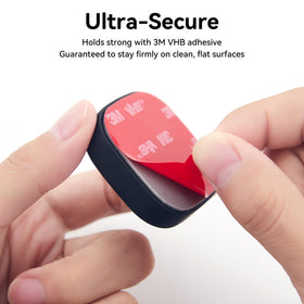 DDJ hidden low profile Tile Mate holder conceals the tracker while remaining portable