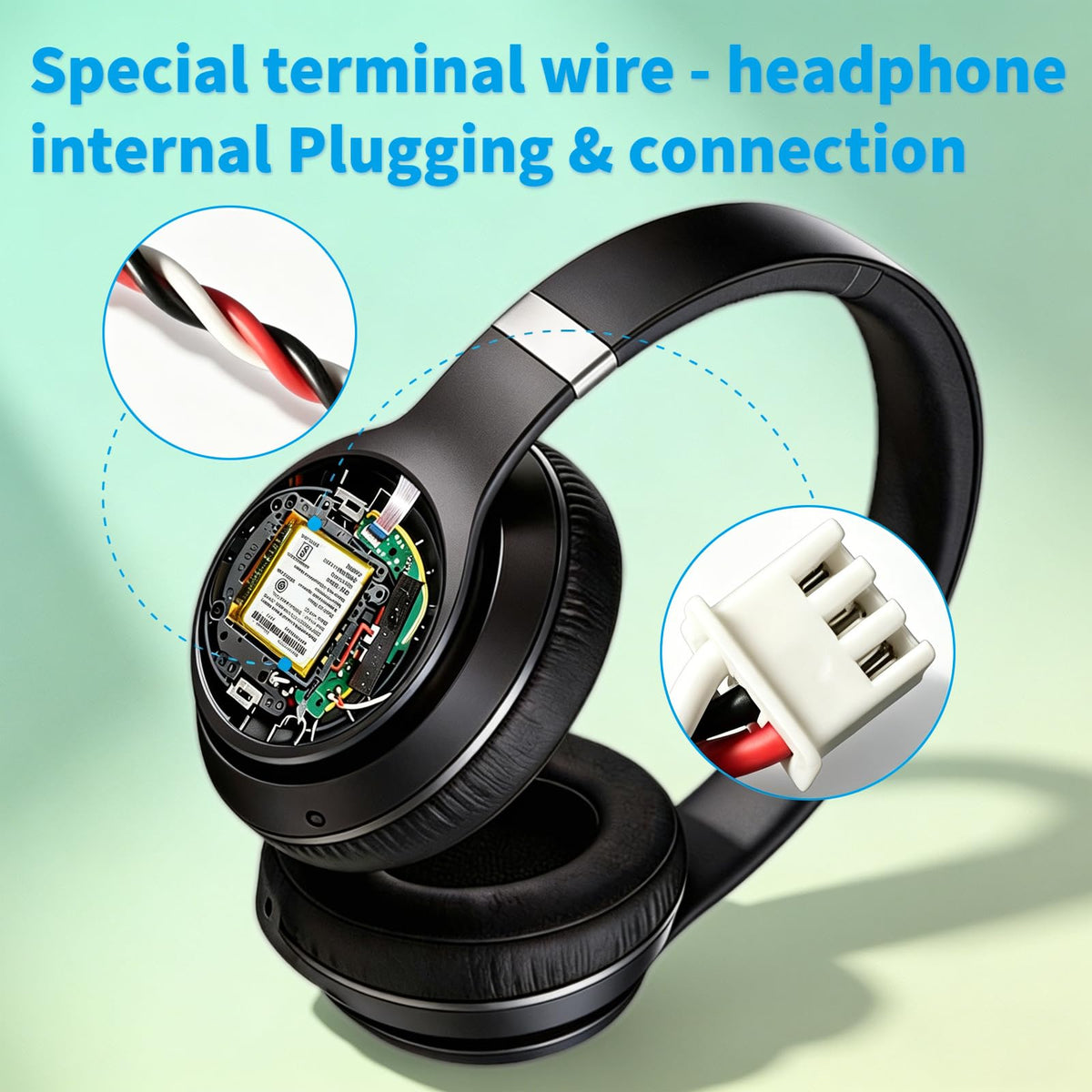 DDONG-powered Beats headphones charging in a lifestyle setting for longer playtime