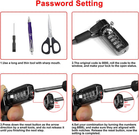 DDONG stainless steel lock head for strong protection