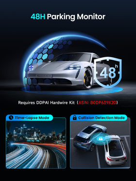 DDPAI Z50 Pro GPS and ADAS provide driving data and alerts.