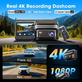 DDPAI Z60 rear camera in 1080p records cabin view for incident context