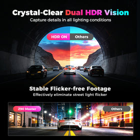 DDPAI Z90 Master 5G Wi Fi enables fast phone transfers