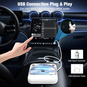 DDup magnetic cover protects discs during busy commutes for reliable playback.