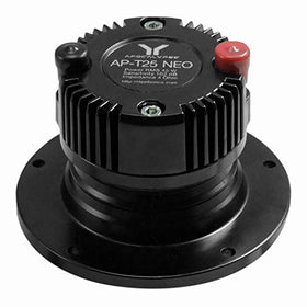 AP-T25 Neo tweeter side angle highlighting neodymium magnet and compact profile for high-end response