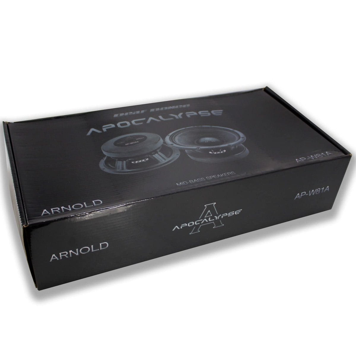AP-W81A pair installed in a vehicle for enhanced midbass and clarity.