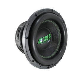 Deaf Bonce Apocalypse 12in subwoofer front view delivering booming, room-filling bass.