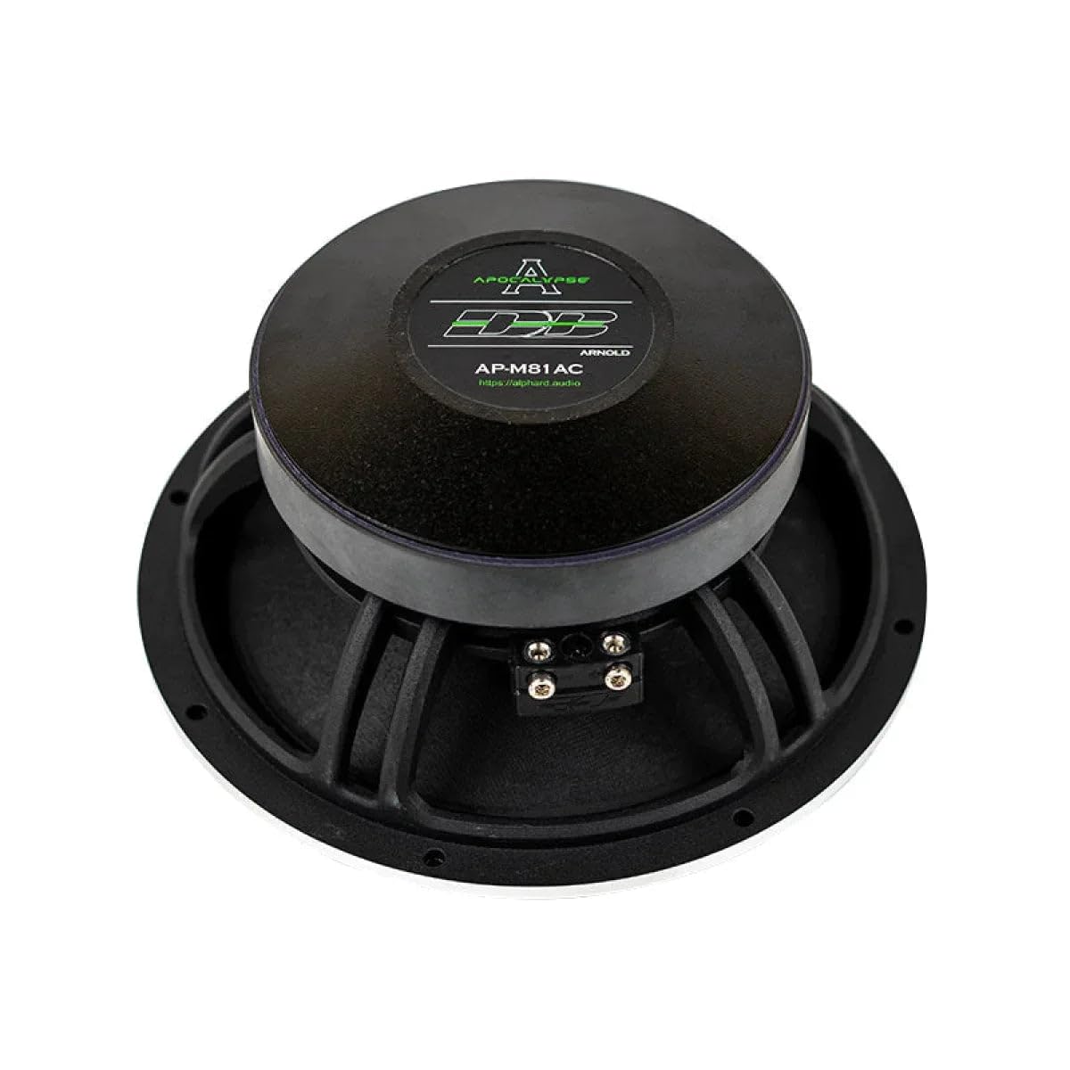 Deaf Bonce Apocalypse 8in speaker detailed voice coil emphasizes durable construction