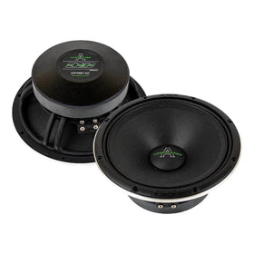 Deaf Bonce Apocalypse 8in speaker side profile highlights slim depth for dashboard fit