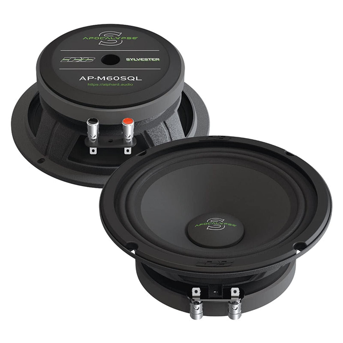 Deaf Bonce AP-M60SQL 6.5-inch midrange speaker focuses on crystal-clear midrange for car listening.
