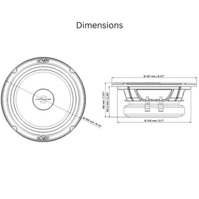 Deaf Bonce AP-M60SQL slim 2.37-inch depth enables easier installation.