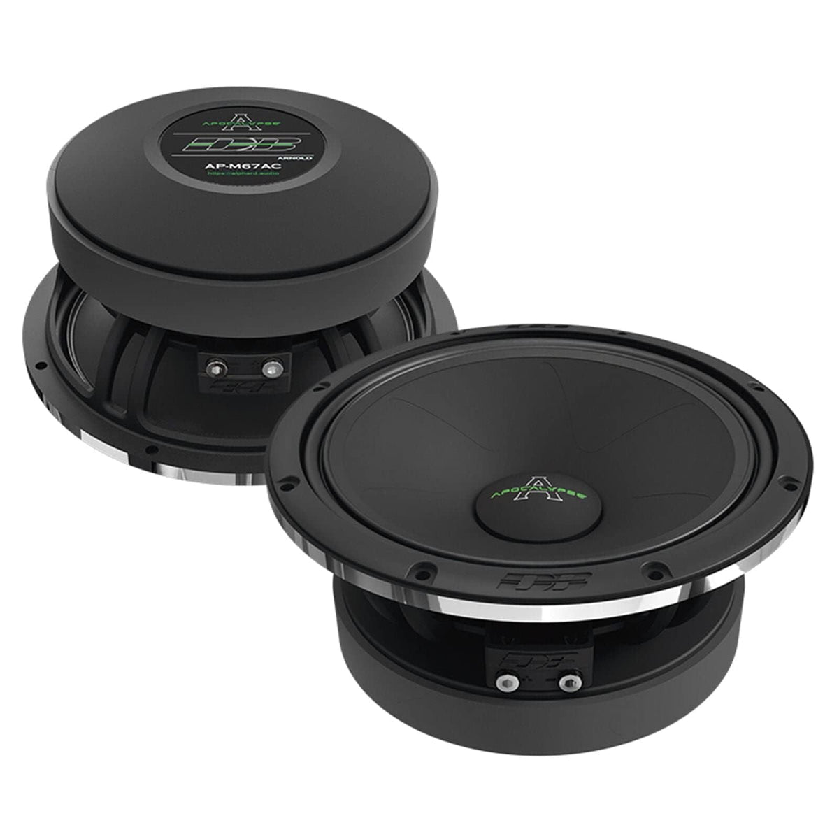 Deaf Bonce Apocalypse AP-M67AC pair front view for powerful midrange sound