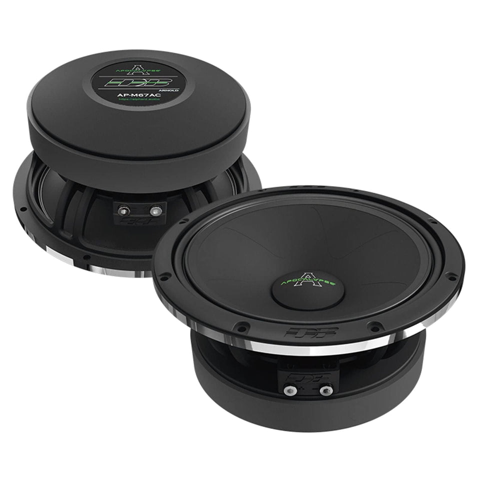 Deaf Bonce Apocalypse AP-M67AC pair front view for powerful midrange sound