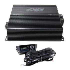 Deaf Bonce Apocalypse Atom 3.5K Pro front view highlighting compact power amp.