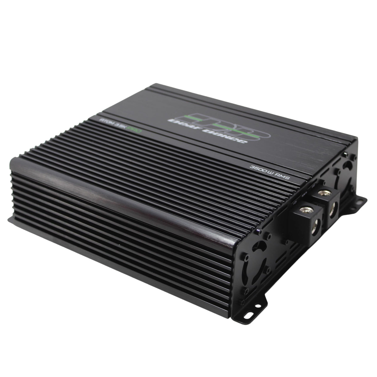 Deaf Bonce Apocalypse Atom 3.5K Pro side ports for efficient Class D performance.