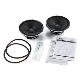Ready-to-install Apocalypse speakers highlighting compact fit and mounting depth
